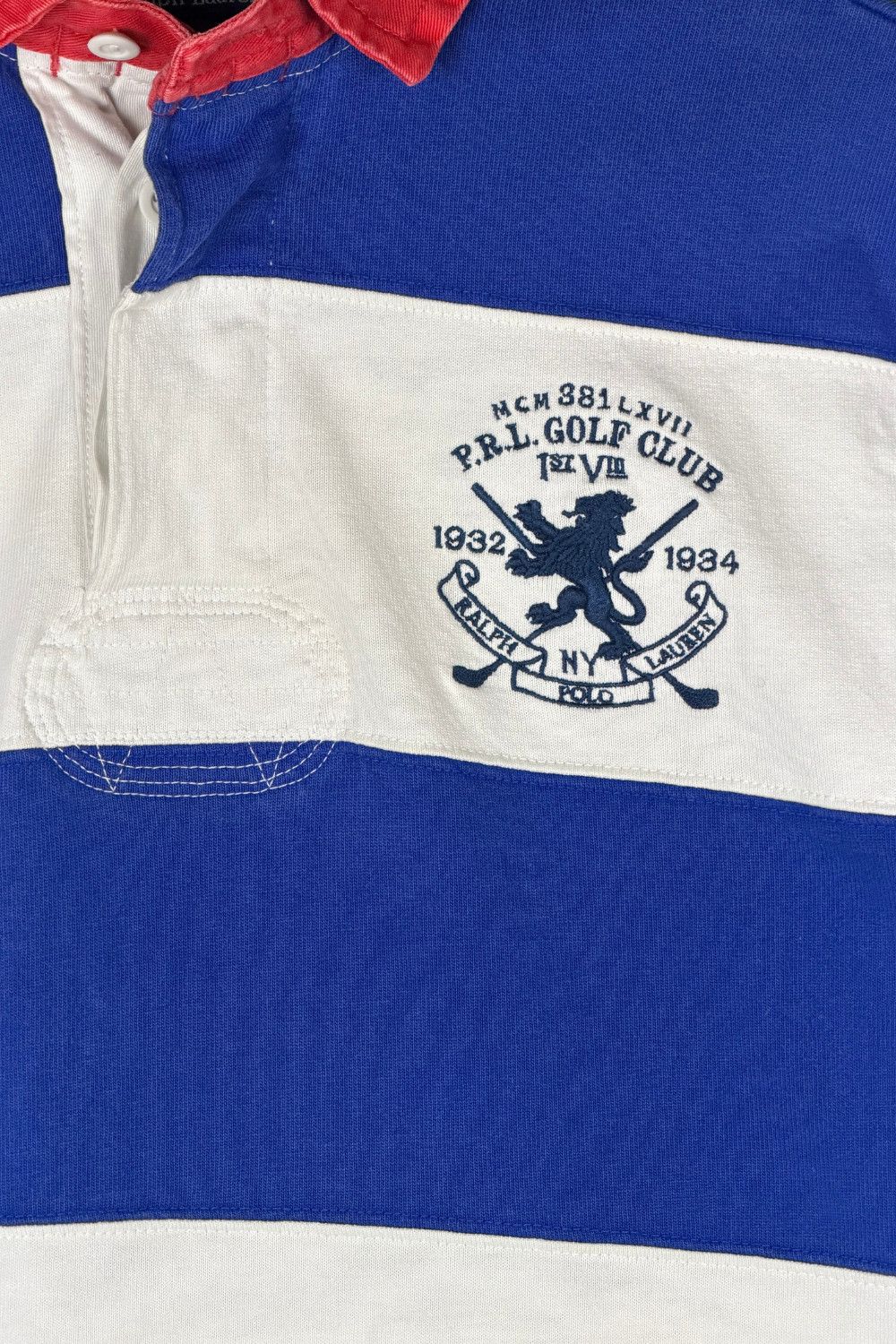 Polo Ralph Lauren Polo Ralph Lauren Stripe Rugby Shirt “21” Back Patch Size US S / EU 44-46 / 1 - 5 Thumbnail