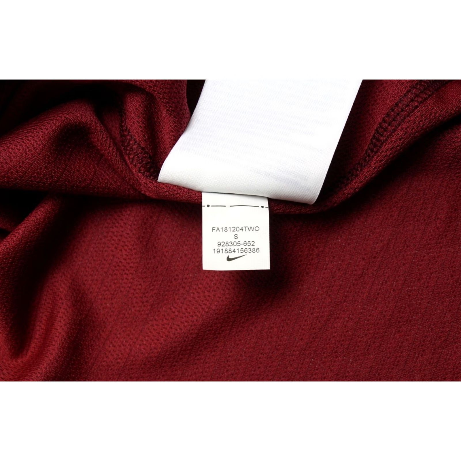 Nike NIKE Dri-Fit T-Shirt Sleeveless Mens SMALL 3 Pieces Burgundy Polyester Round Neck Shirt Fastening: Pullover Size US S / EU 44-46 / 1 - 8 Thumbnail