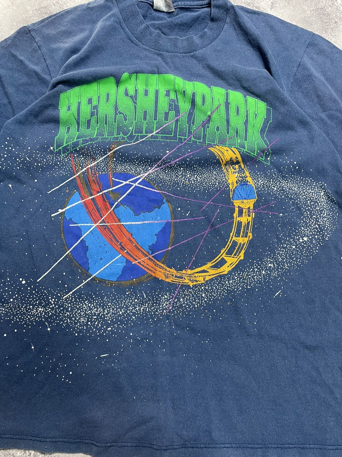Vintage Vintage 90s Hershey park Grateful Dead tshirt all print over Size US M / EU 48-50 / 2 - 2 Thumbnail