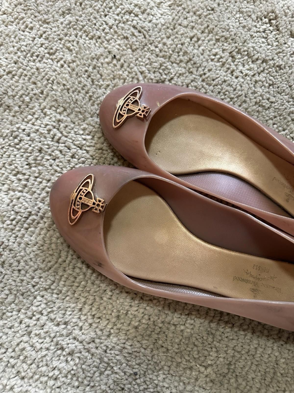 Melissa × Vivienne Westwood Vivienne Westwood Melissa Ballet Flats Sz 38 Size US 8 / IT 38 - 6 Thumbnail