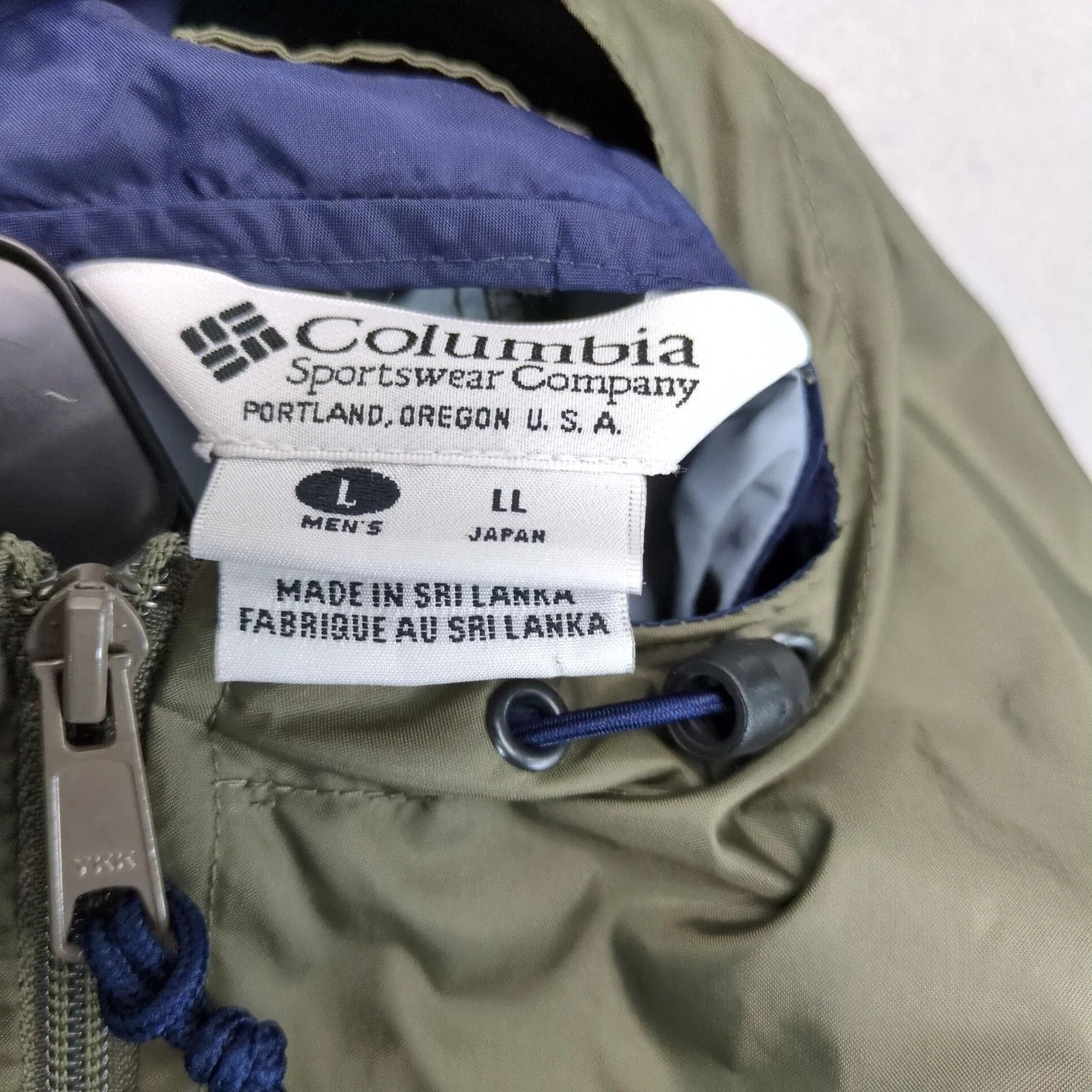 Columbia Columbia Sportswear 1/2 Zip Windbreaker Jacket Men's L Hood Size US L / EU 52-54 / 3 - 3 Thumbnail