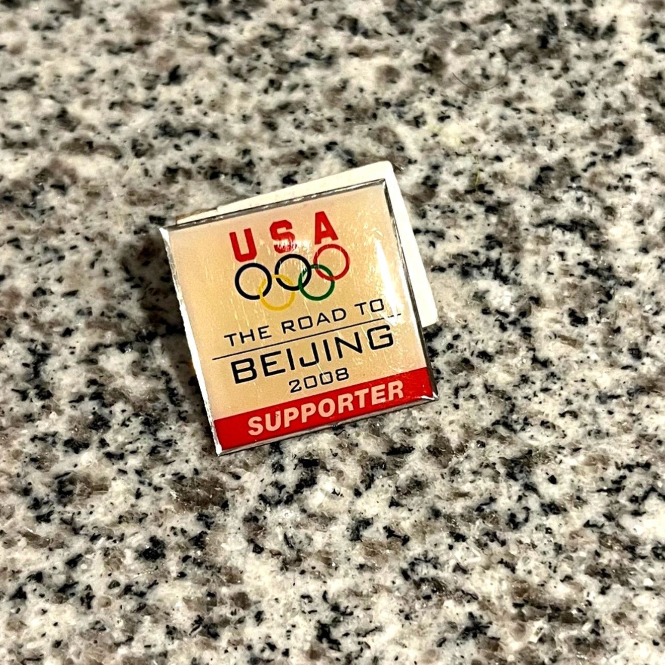 USA Olympics USA Olympics Beijing 2008 Vintage Olympic Collectible Pin Size ONE SIZE - 1 Thumbnail