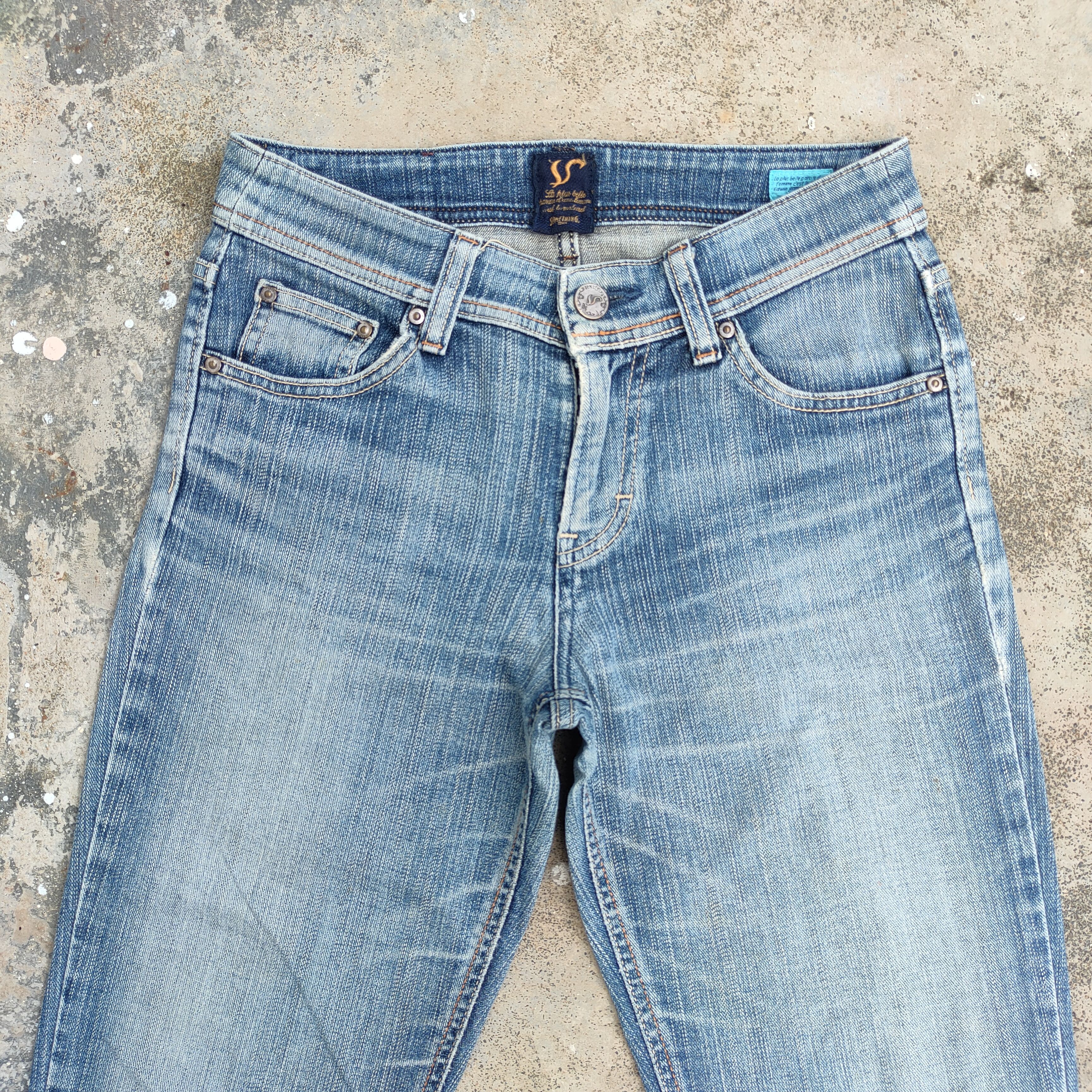 Japanese Brand × Jean FLARE VINTAGE JAPANESE BOOTCUT RIPPED JEANS DENIM PANTS Size US 28 / EU 44 - 2 Thumbnail