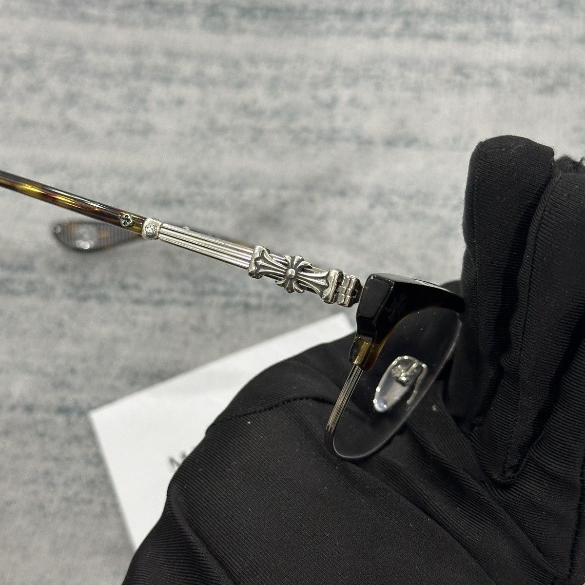 Chrome Hearts CHROME HEARTS BONENNOISSEUR II EYEGLASSES Size ONE SIZE - 6 Thumbnail