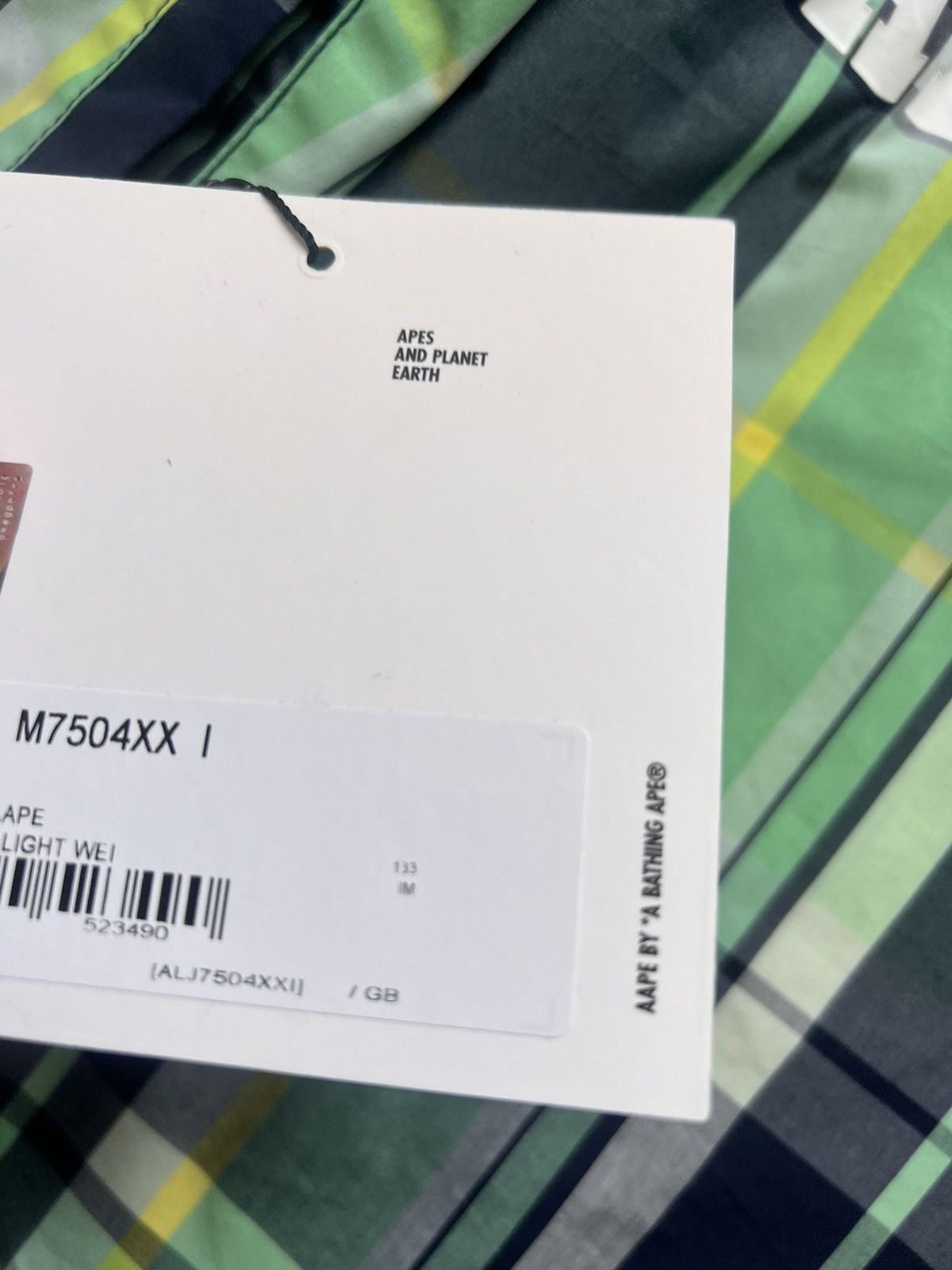 Aape × Bape NWT AAPE By A Bathing Jacket Reversible Size US L / EU 52-54 / 3 - 13 Thumbnail