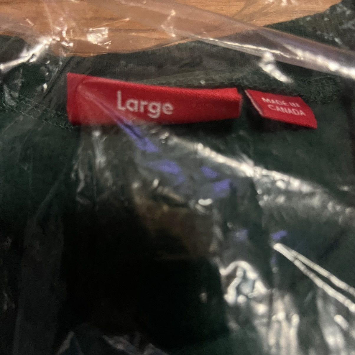 Supreme Supreme Box Logo Crewneck FW18 Dark Green Size: L Size US L / EU 52-54 / 3 - 3 Thumbnail