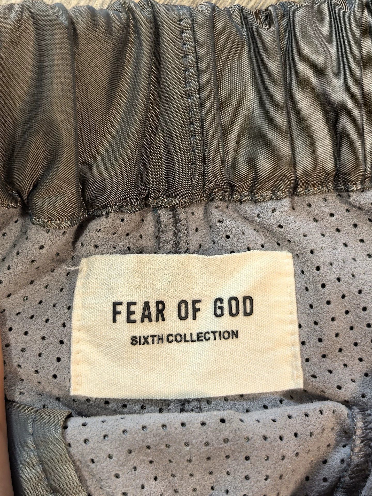 Fear of God Fear of God 6th God Grey Suede Lining Leg-Lengthening Short Size US 30 / EU 46 - 4 Thumbnail