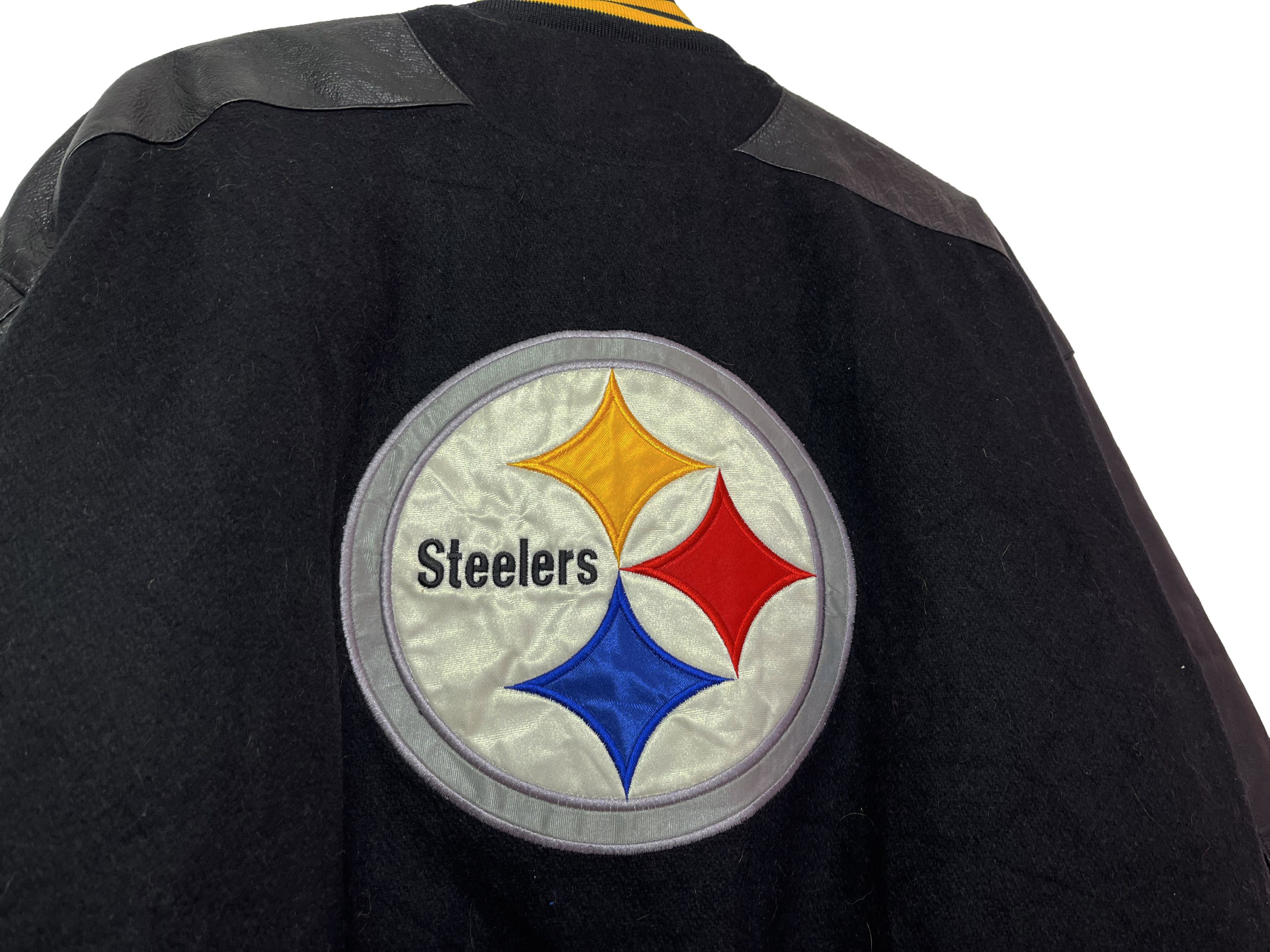 Pro Player GRAIL Vintage 90s Pittsburgh Steelers Pro Player Varsity M Size US M / EU 48-50 / 2 - 2 Thumbnail