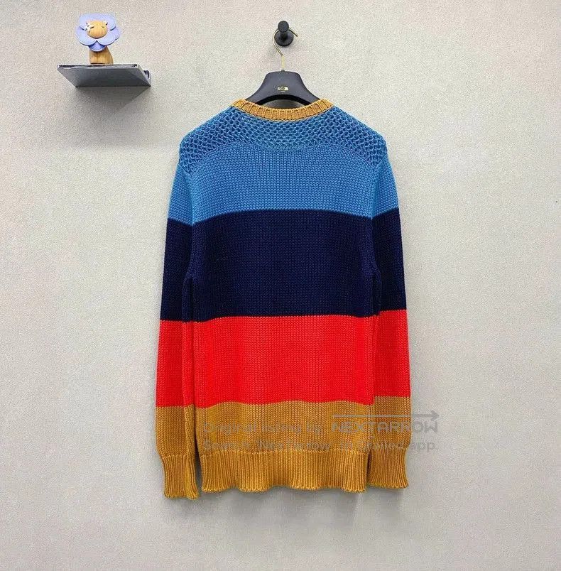 Louis Vuitton LV Colorblock Pullover Knit Sweater. Size US S / EU 44-46 / 1 - 3 Thumbnail