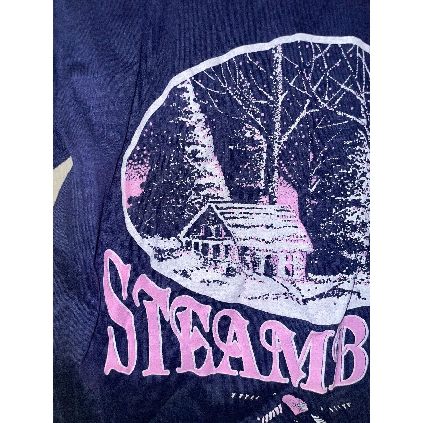 Jerzees Vintage Test Print Shirt Frisbie's Smile Shop Steamboat Tee Size US S / EU 44-46 / 1 - 10 Thumbnail