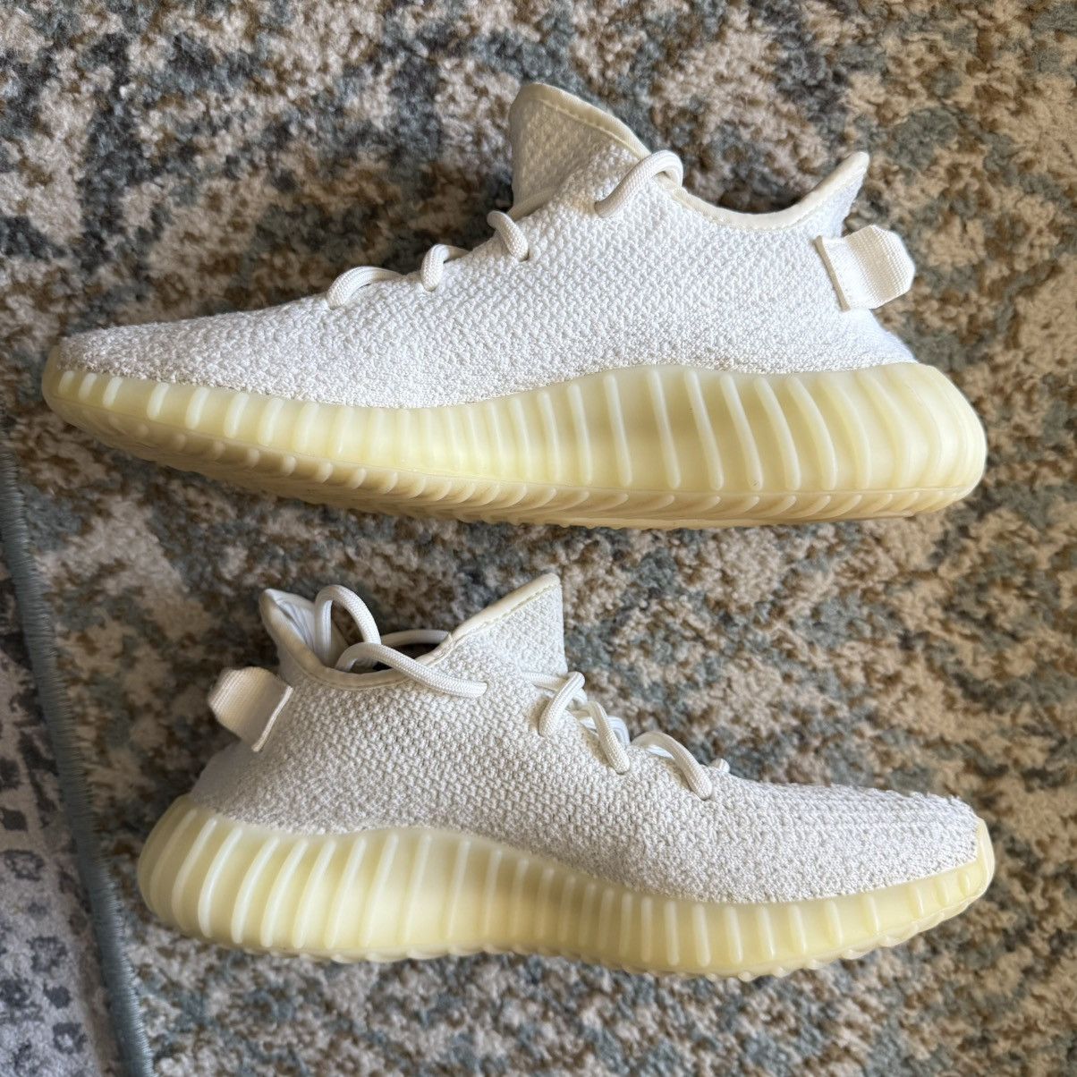 Adidas Adidas Yeezy Boost 350 V2 ‘Cream White’ Size US 7.5 / EU 40-41 - 2 Thumbnail