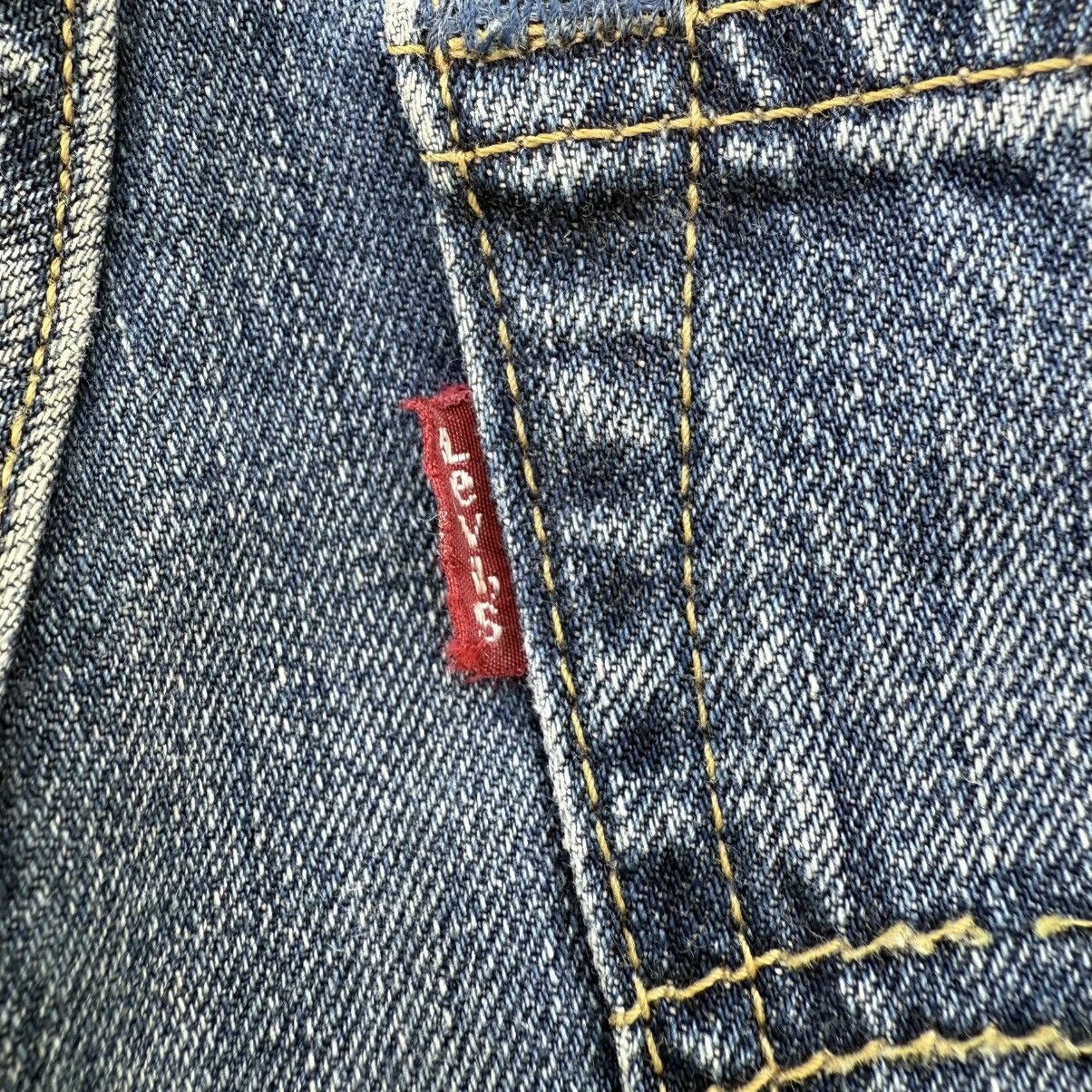 Levi's Vintage Clothing W34 VINTAGE LEVI'S 502 RUSTY FADED RIPPEP DENIM JEAN PANTS Size US 34 / EU 50 - 11 Thumbnail