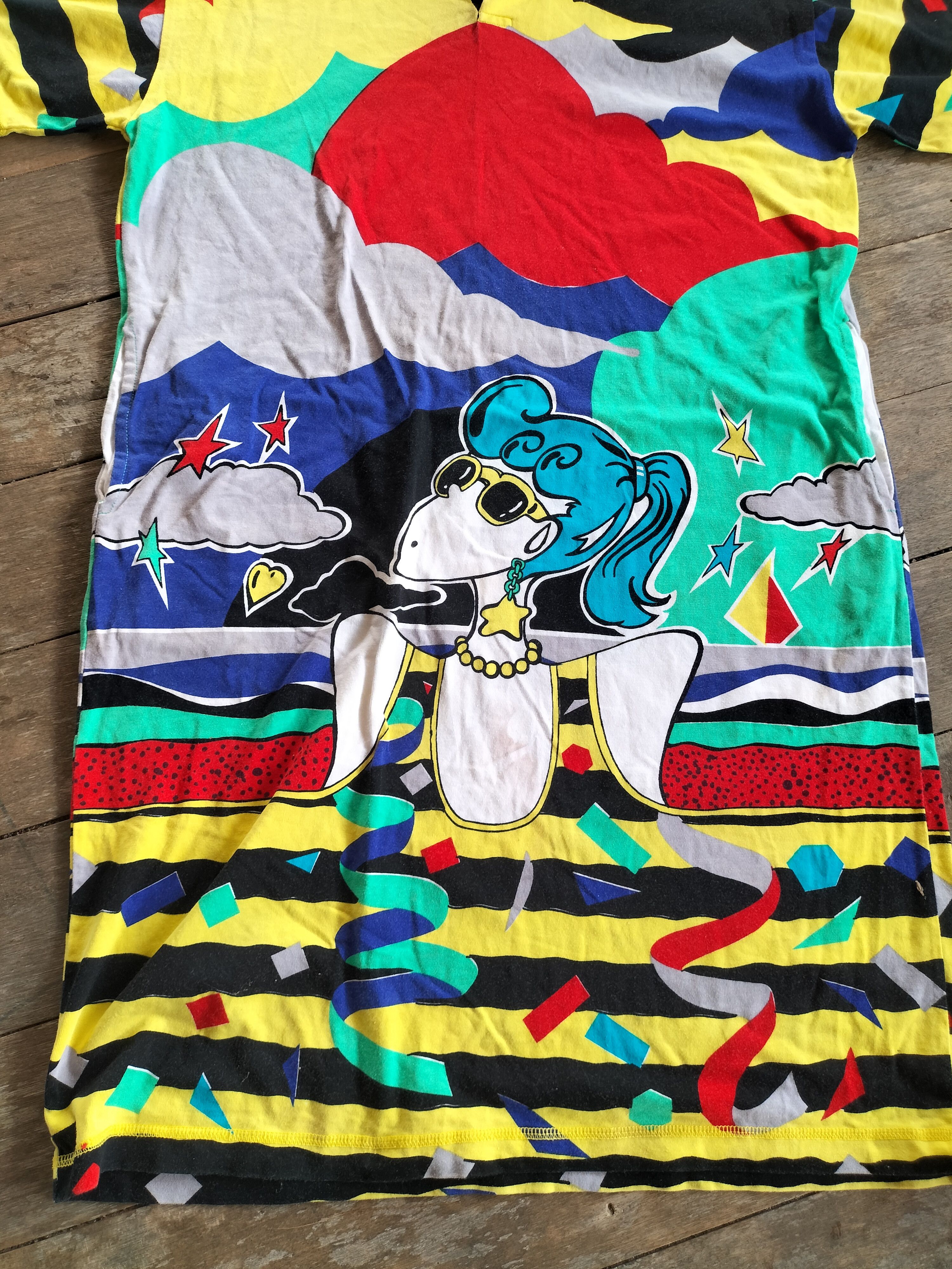 Vintage Vintage The Bollock Arts Beach Polo Shirt Blauss Size M / US 6-8 / IT 42-44 - 3 Thumbnail