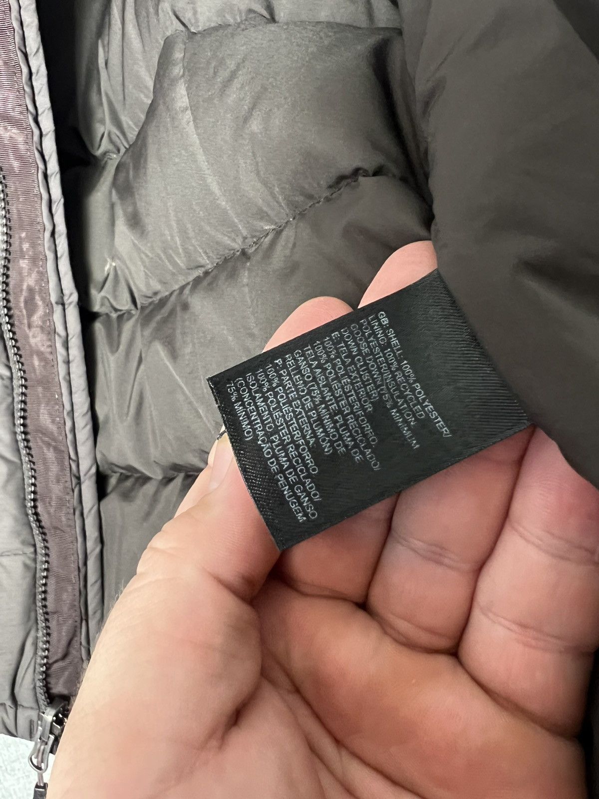 The North Face The North Face Brown Vest Puffer Down Jacket TNF Nuptse 700 Size S / US 4 / IT 40 - 19 Thumbnail