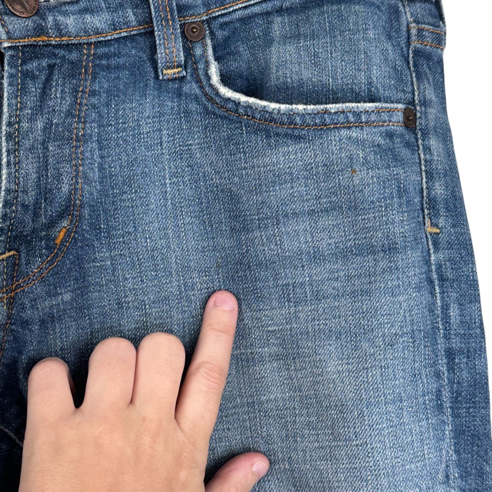 Citizens Of Humanity Citizens of Humanity Kelly Low Waist Cropped Jeans Size 29 Size 25" / US 0 / IT 36 - 4 Thumbnail