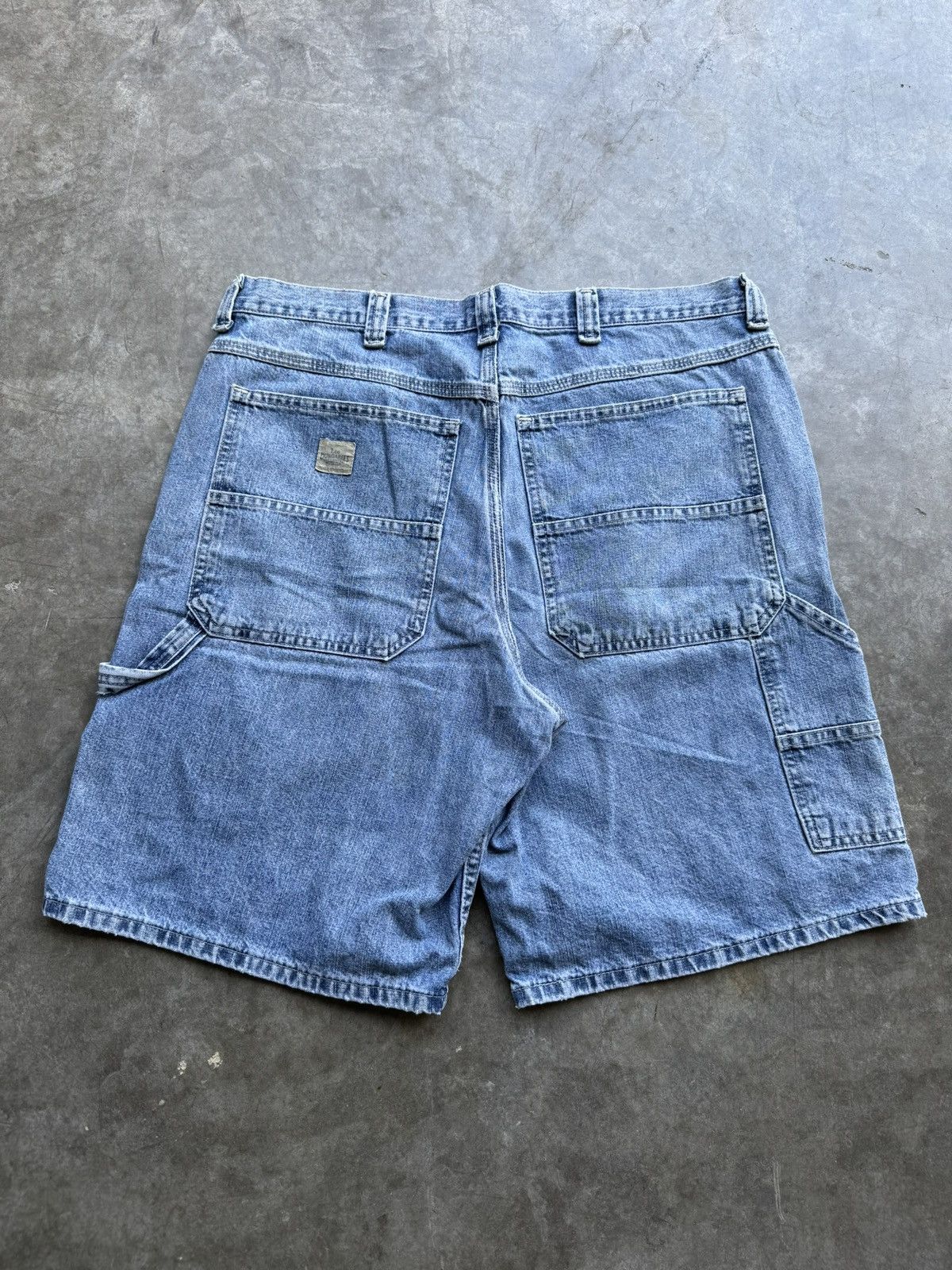 Lee Vintage 90’s/00’s Lee Carpenter Baggy Denim Jean Shorts Size US 36 / EU 52 - 1 Thumbnail
