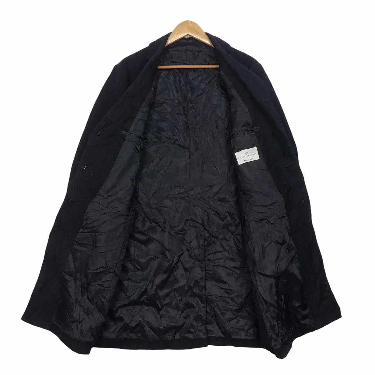 Vintage Vtg CAPE MERINO BLEND Overcoat Jacket Streetwear Clothing Size US L / EU 52-54 / 3 - 2 Thumbnail