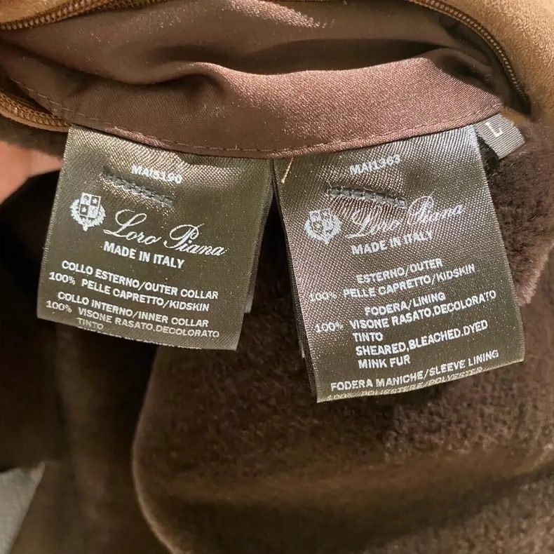 Loro Piana LORO PIANA The lamb fur and mink fur lining was overcome Size US L / EU 52-54 / 3 - 9 Thumbnail