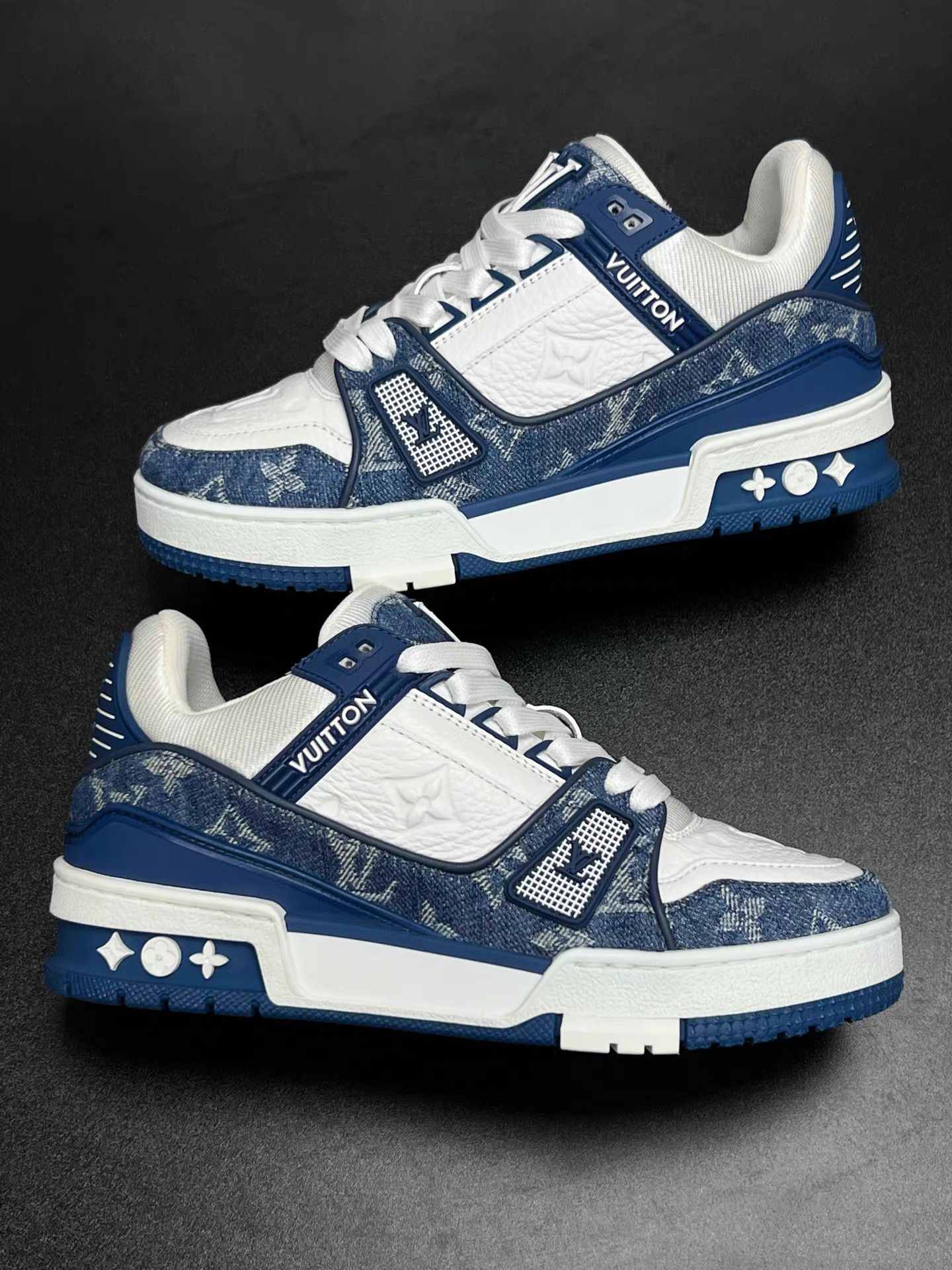 Louis Vuitton LV TRAINER Casual Shoes K15 Size US 5.5 / IT 35.5 - 5 Thumbnail