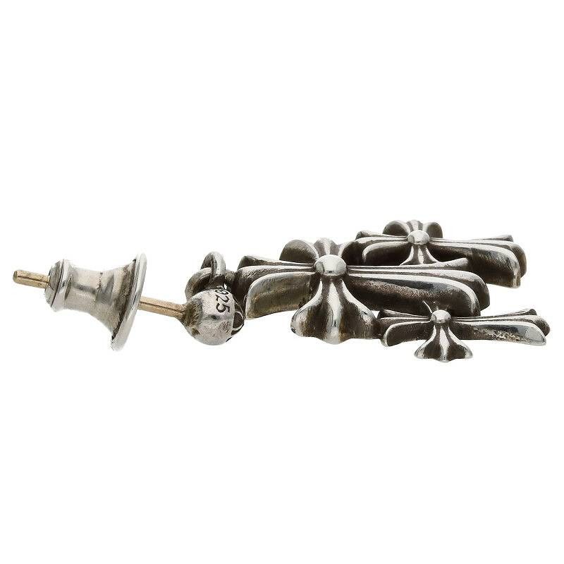 Chrome Hearts Chrome Hearts Triple Cross Earring Size ONE SIZE - 5 Thumbnail