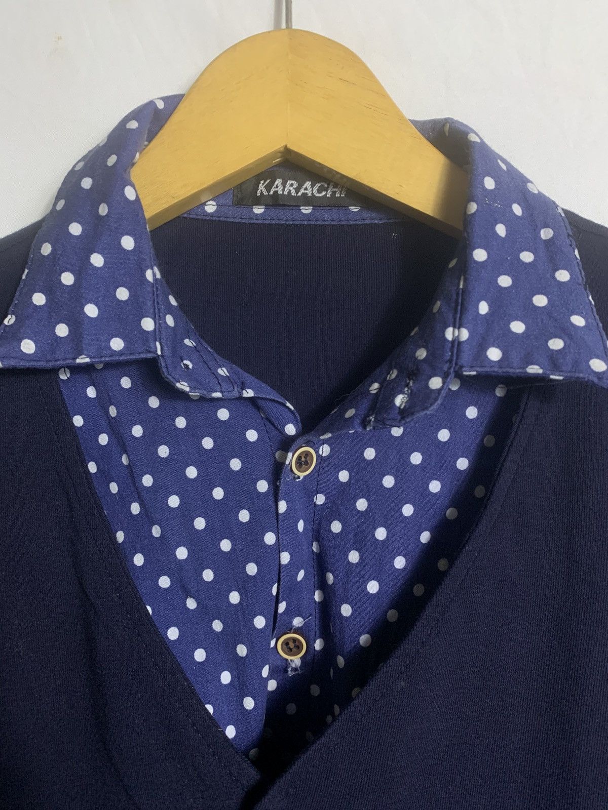 Japanese Brand Japanese Karachi Doublelayer Knitwear Size US M / EU 48-50 / 2 - 4 Thumbnail
