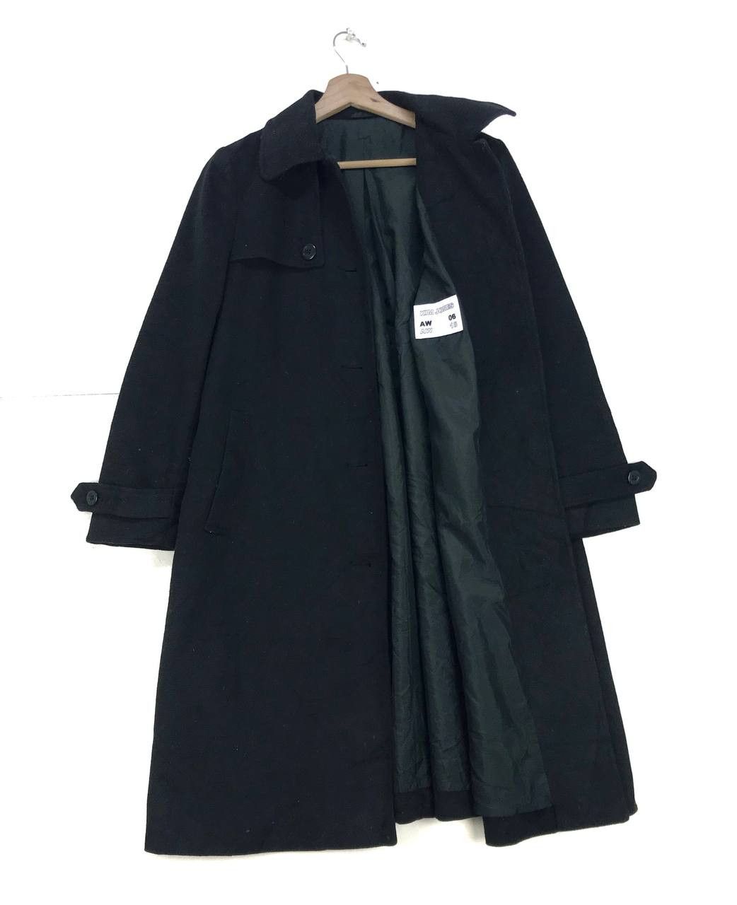 Kim Jones Kim Jones AW 06 AW 18 Wool Long Coat Size S / US 4 / IT 40 - 2 Thumbnail