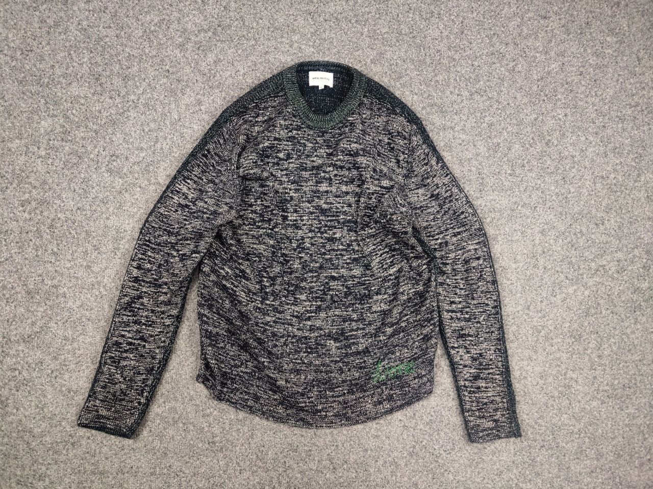 Norse Projects Norse Projects Design Arild Moulin Dark Gray Knit Sweater Size US M / EU 48-50 / 2 - 8 Thumbnail