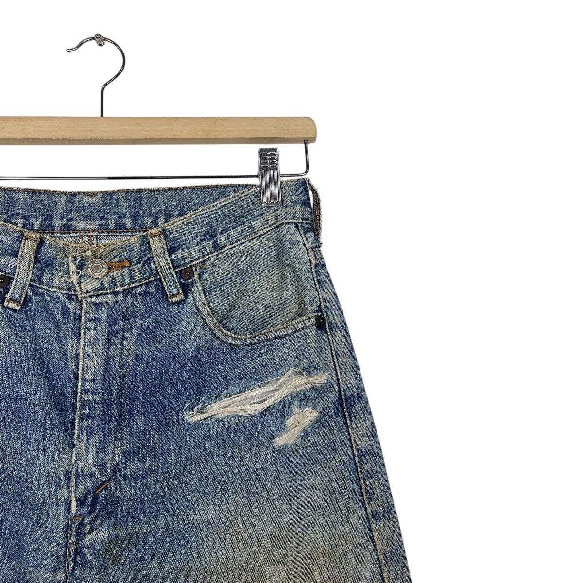 Levi's Vintage Levis Big E Made In Japan Trasher Button Fly Denim Size US 28 / EU 44 - 5 Thumbnail