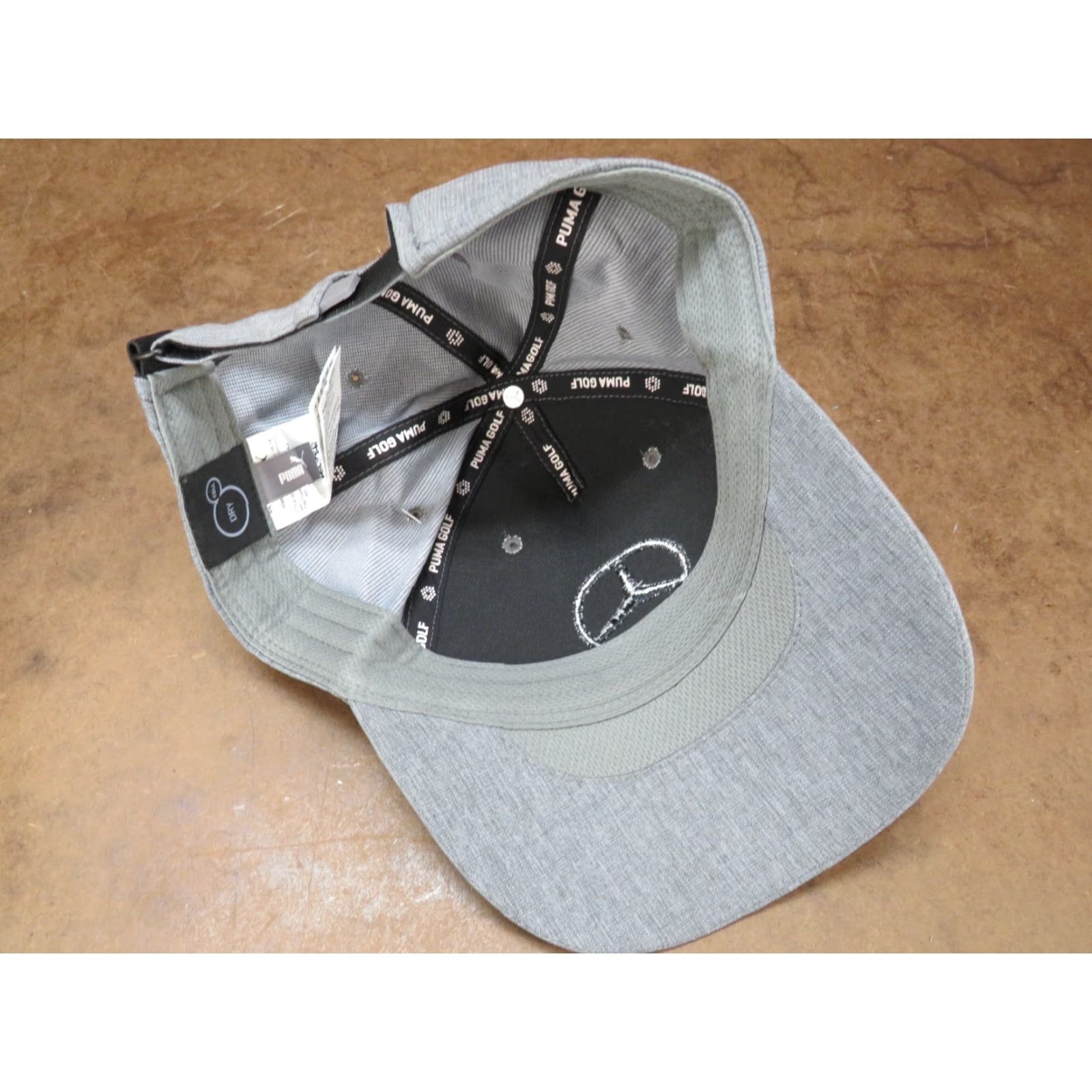Puma **VTG NWT Mercedes Bends Gray Black Puma Logo Trucker Cap** User: VTG NWT Mercedes Bends Gray Black Puma Logo Trucker Cap Size ONE SIZE - 6 Thumbnail
