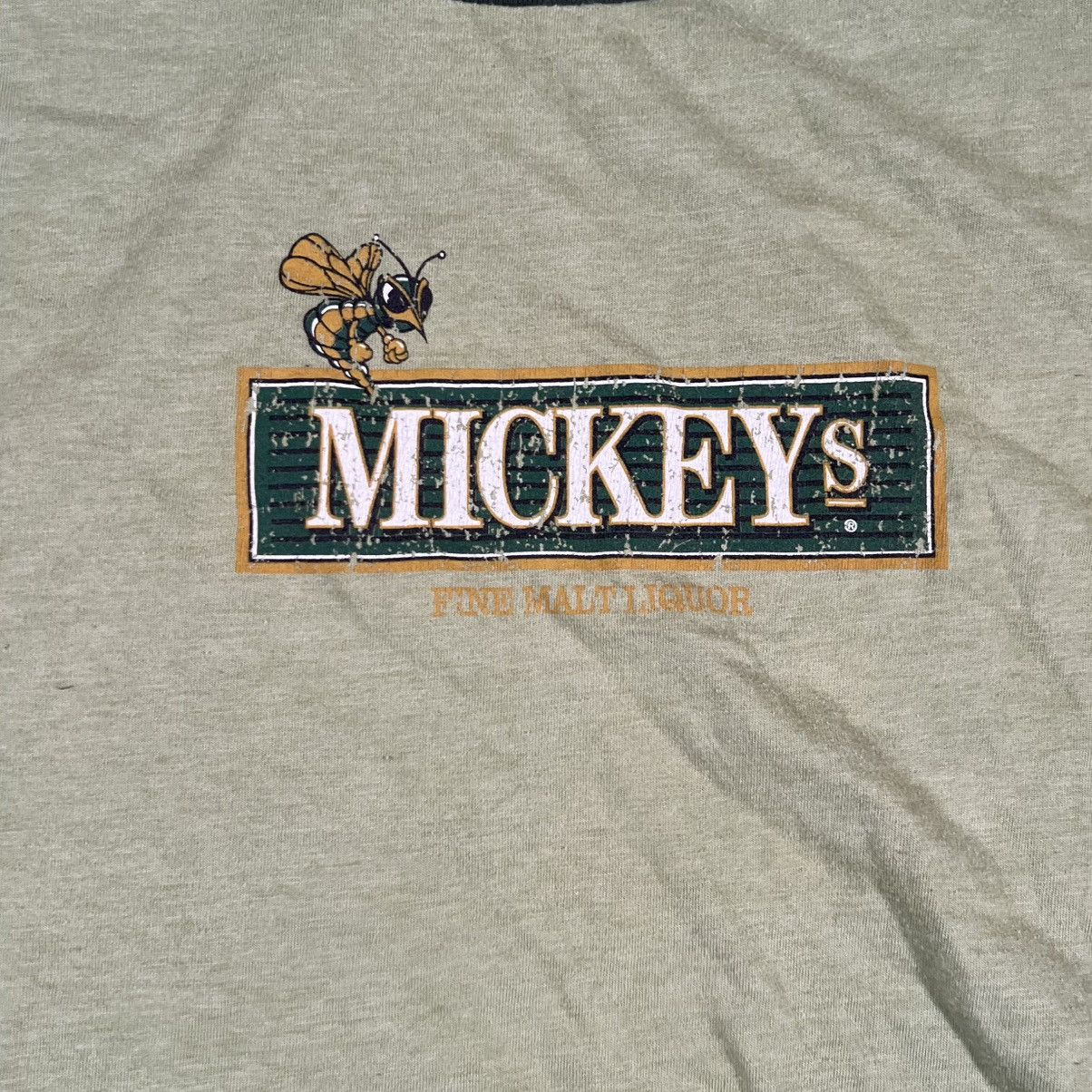 Other Vtg Mickey's Malt Liquor Ringer Shirt 2XL Alcohol Drinking Size US XXL / EU 58 / 5 - 3 Thumbnail