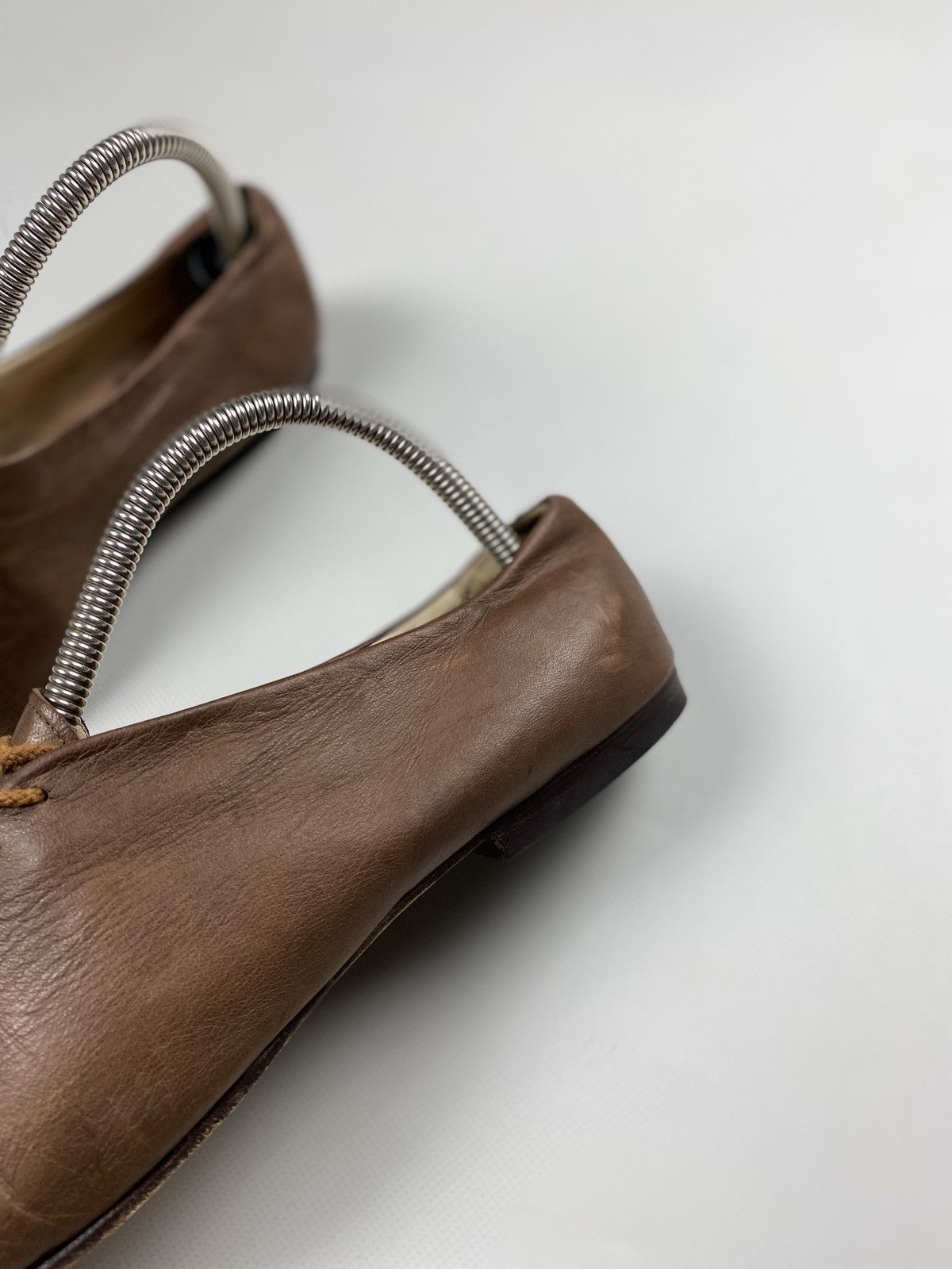 Jil Sander × Vintage Jil Sander ladies leather flats ballets size 40 1/2 Size US 10.5 / IT 40.5 - 16 Thumbnail