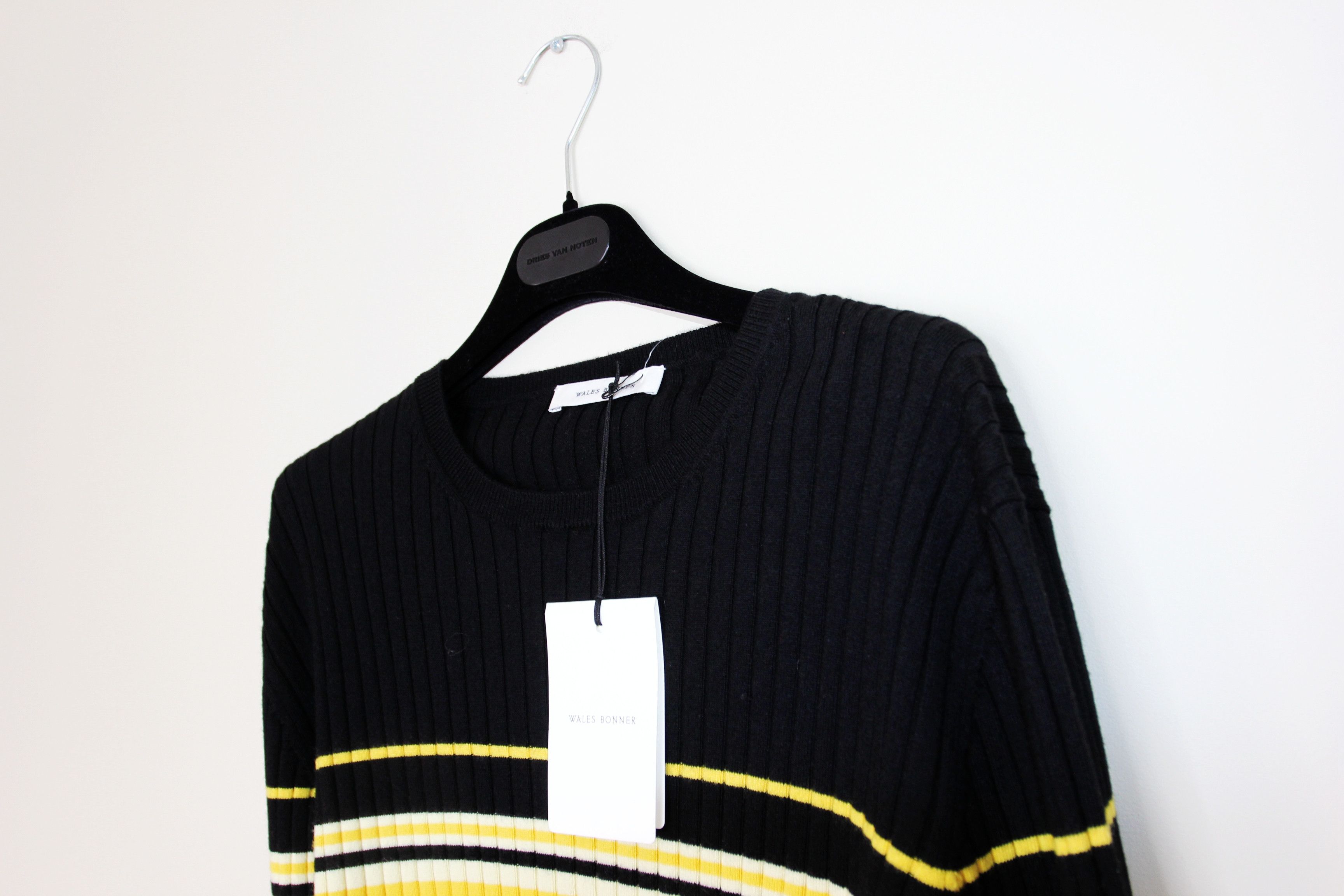 Wales Bonner BNWT AW23 WALES BONNER WOOL AND LYCRA KNIT SWEATER S Size US S / EU 44-46 / 1 - 4 Thumbnail