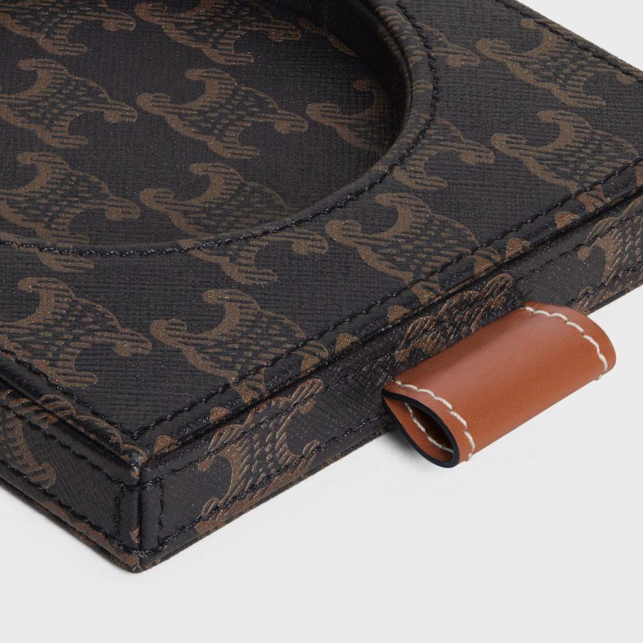 Celine o1w1db10526 4M0893 Size : OS / Candle Tray in Black/Brown Size ONE SIZE - 3 Thumbnail