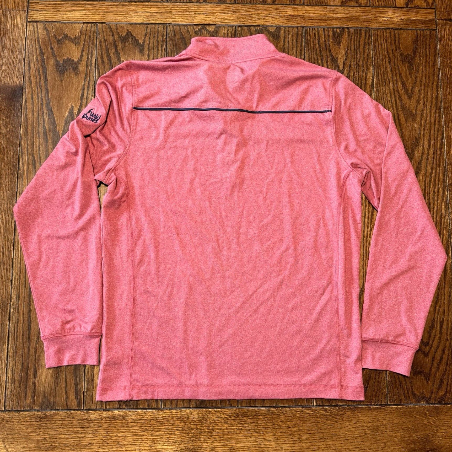 johnnie-O johnnie-O Mens Small Red Prep-Formance 1/4 Zip Long Sleeve Pullover Wild Dunes Size US S / EU 44-46 / 1 - 6 Thumbnail