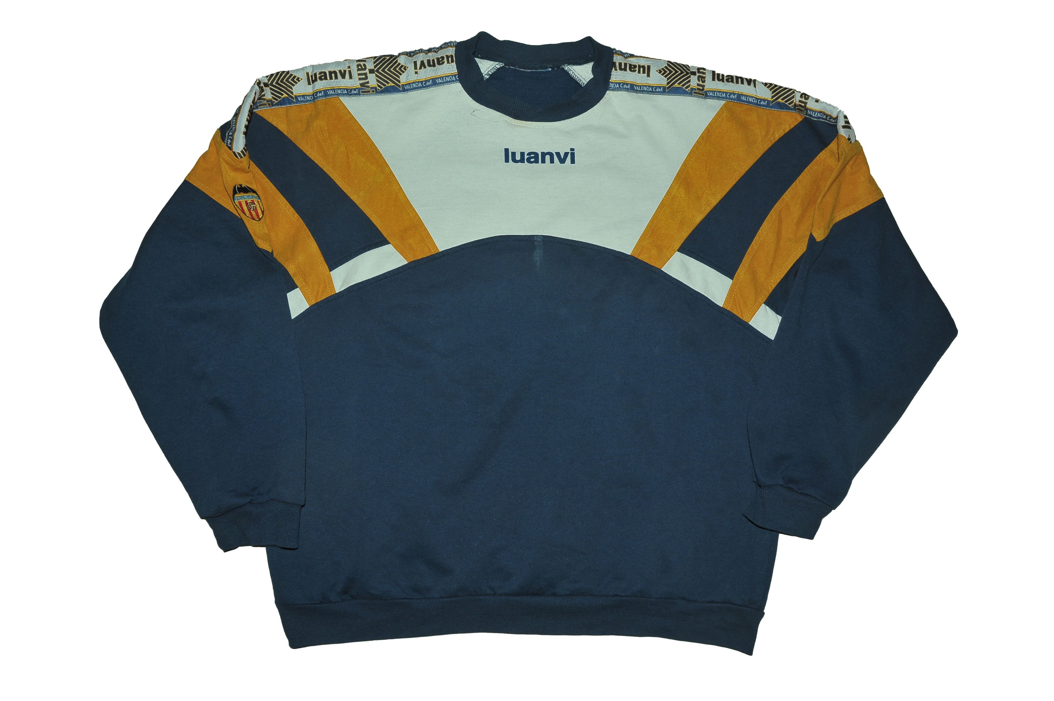 Vintage Vintage FC Valencia Luanvi Sweatshirt Size US L / EU 52-54 / 3 - 1 Thumbnail