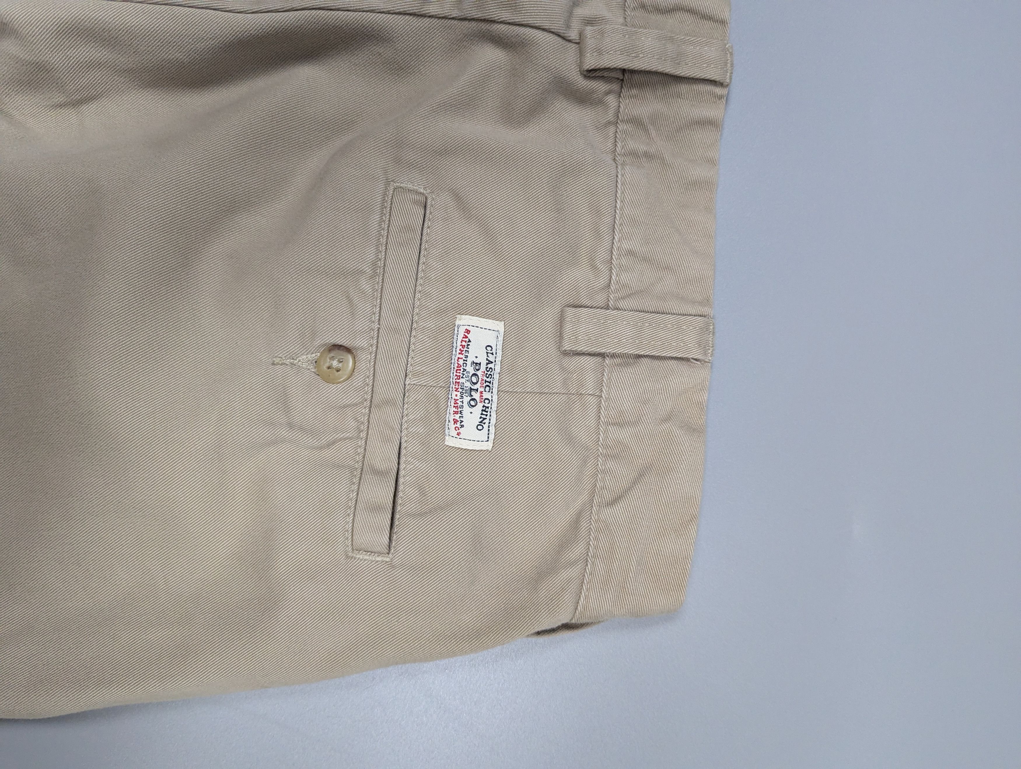 Polo Ralph Lauren POLO RALPH LAUREN VTG Men’s Chatfield Tapered Chino Pants Size US 34 / EU 50 - 17 Thumbnail
