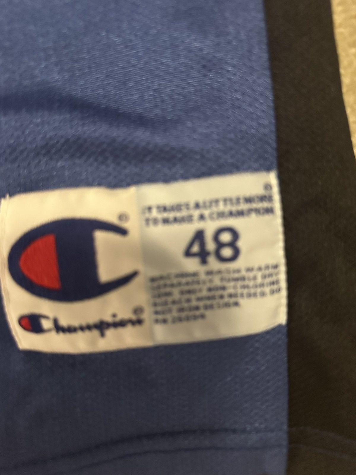 Champion × NBA Jordan Wizards Champion Jersey Size US XL / EU 56 / 4 - 5 Thumbnail