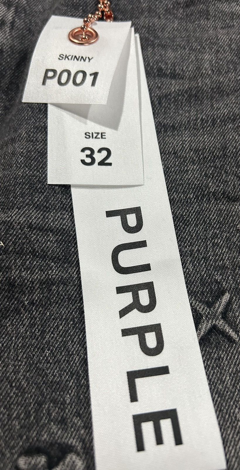 Purple Brand Purple Brand P001 “Embossed Monogram” Skinny Jeans Size 32 Size US 32 / EU 48 - 8 Thumbnail