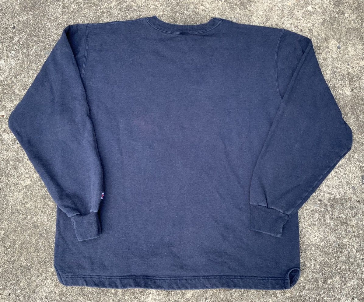 Champion × Vintage Vintage 90s Champion Embroidered Navy Faded Pullover Size XL Size US XL / EU 56 / 4 - 5 Thumbnail