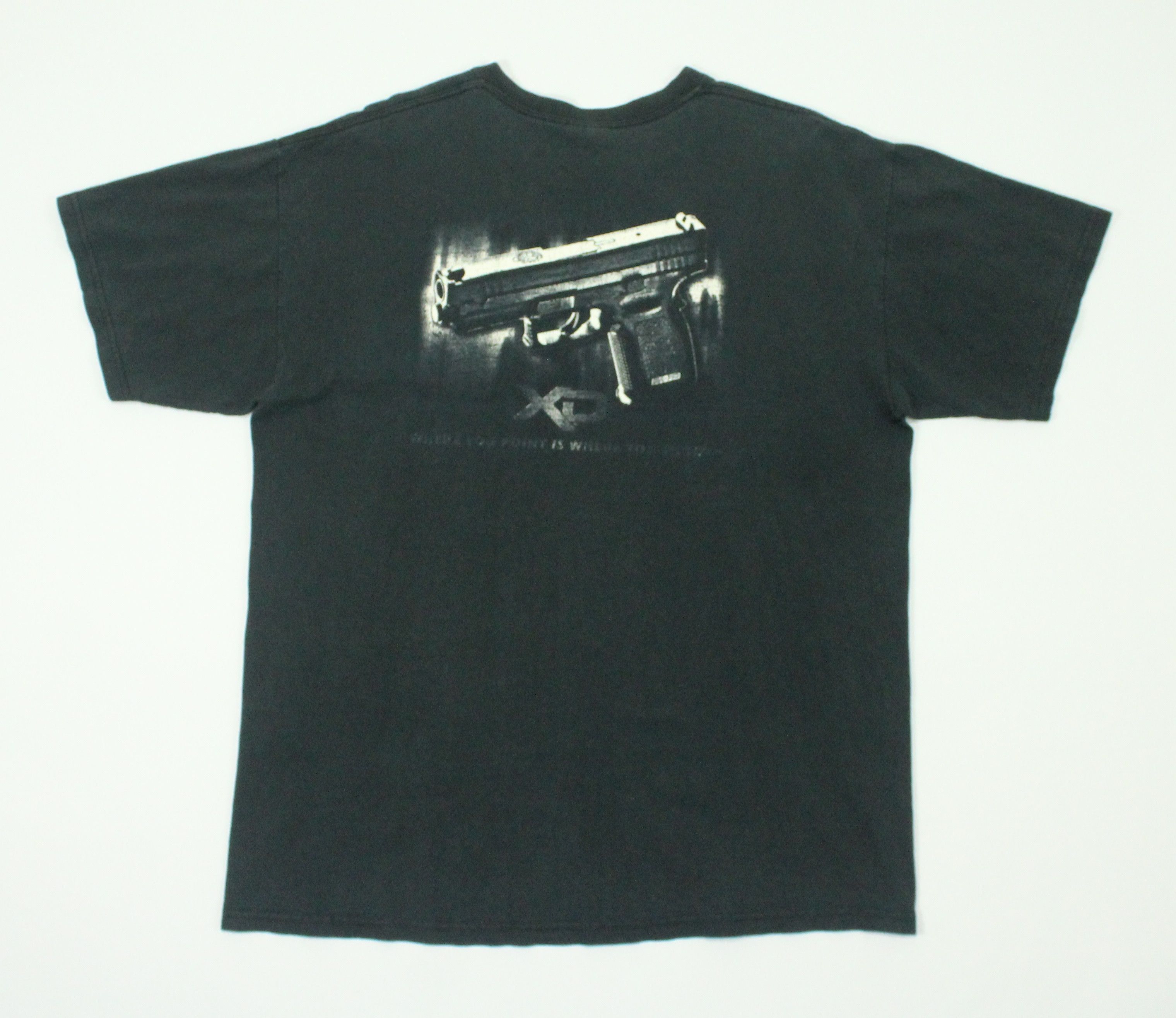 Vintage XD PISTOLS T Shirt Guns Faded Distressed Vintage Size US L / EU 52-54 / 3 - 7 Thumbnail