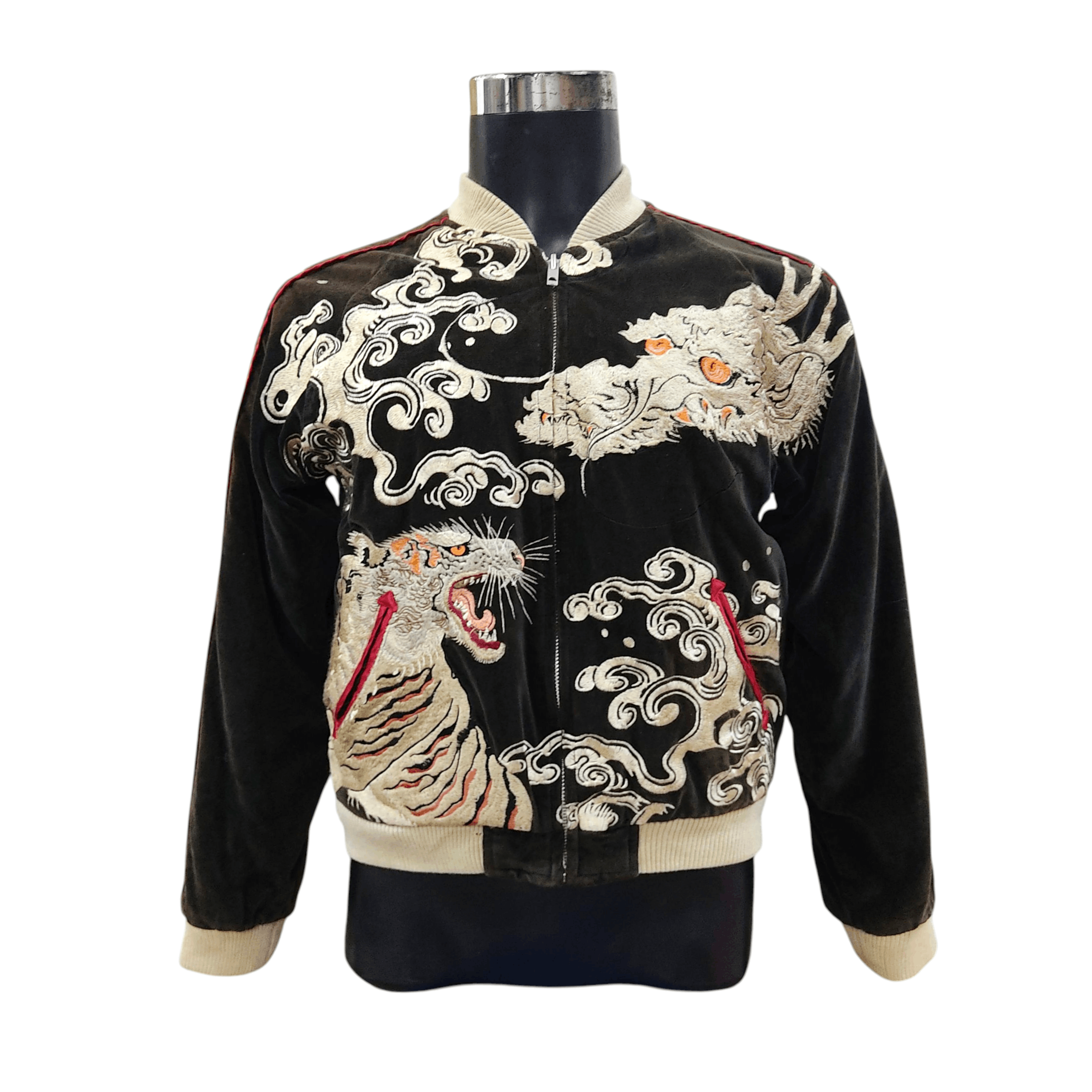 Japanese Brand Japanese Classic Script Reversible Sukajan Jacket Size US S / EU 44-46 / 1 - 2 Thumbnail