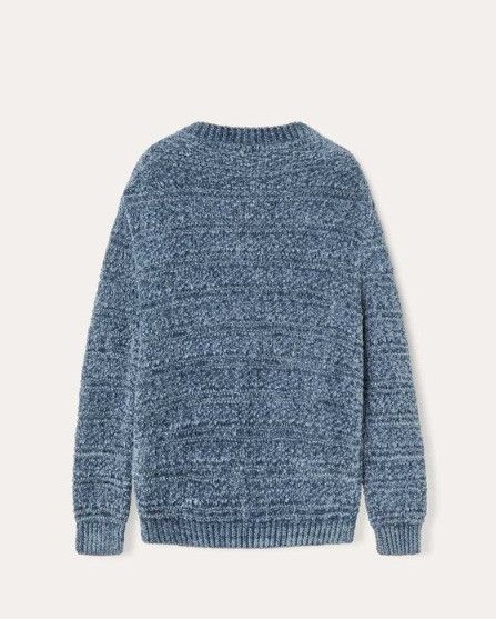 Loro Piana o1w1db10825 FAO8348 Val D'egua V-neck Sweater in Blue Size M / US 6-8 / IT 42-44 - 2 Thumbnail