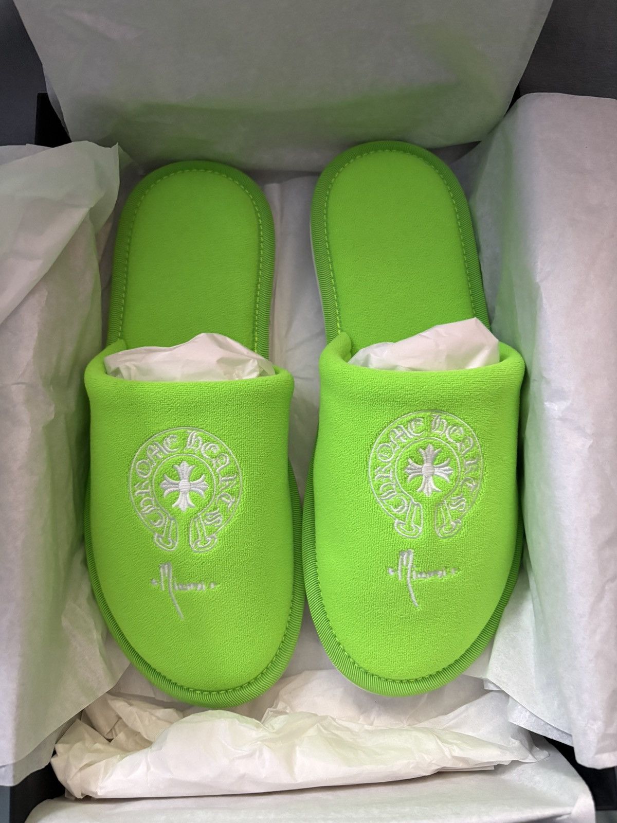Chrome Hearts Chrome Hearts Miami Exclusive Hotel Slippers Size US 7.5 / EU 40-41 - 1 Thumbnail