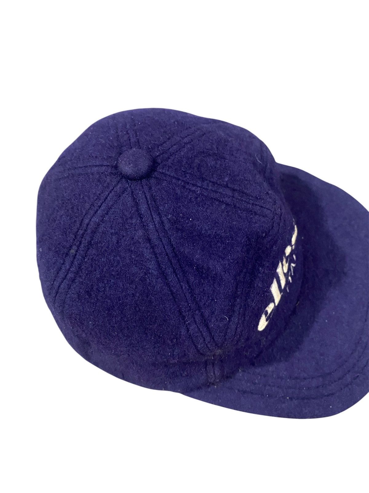 Ellesse Ellesse Italy 7 Panel Wool Adjustable Hats Made Japan Size ONE SIZE - 4 Thumbnail