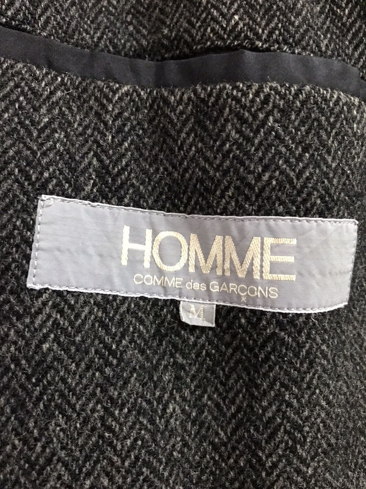 Comme des Garcons RARE Comme des Garçons Homme Striped Coat Jacket Size US M / EU 48-50 / 2 - 11 Thumbnail