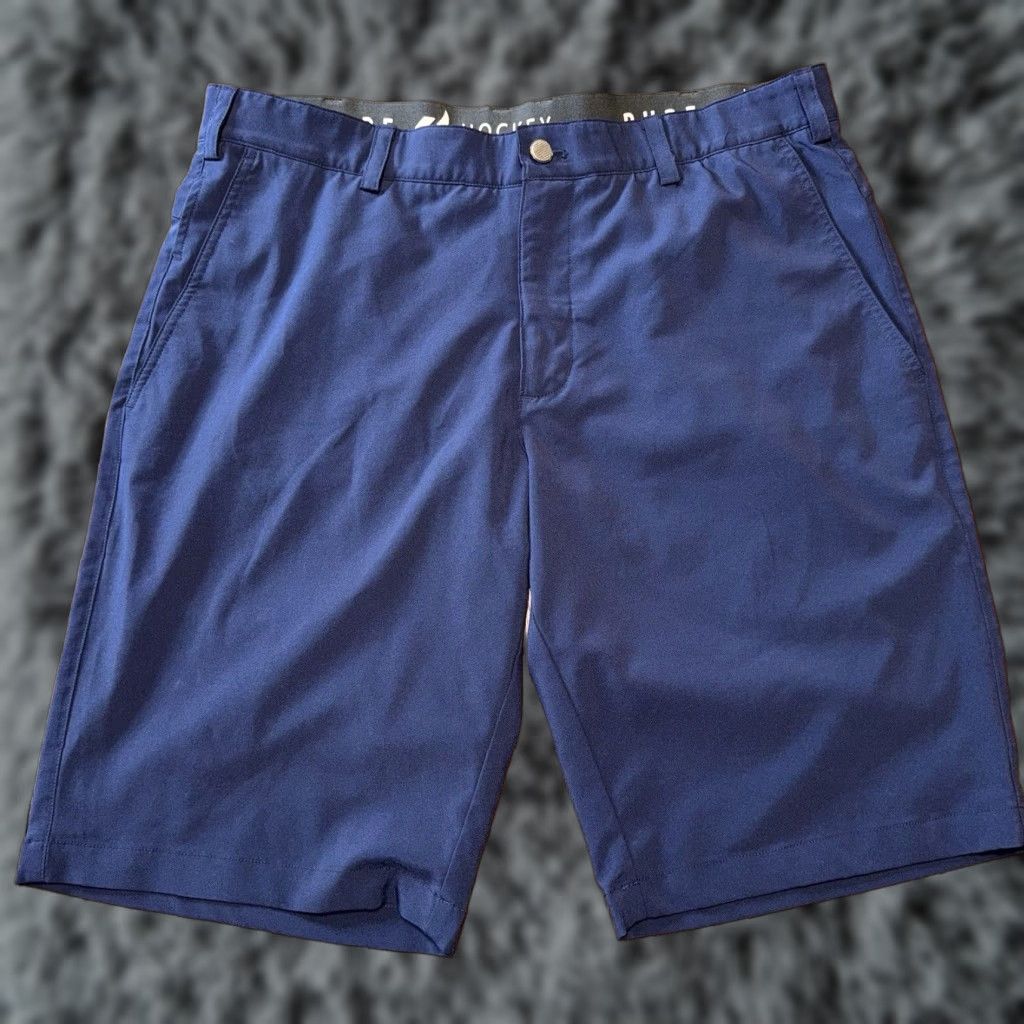 Vintage Pure Hockey Offseason Tech Shorts 2.0 Men’s Size 34 Navy Blue Stretch Golf Shorts Size US 34 / EU 50 - 1 Thumbnail