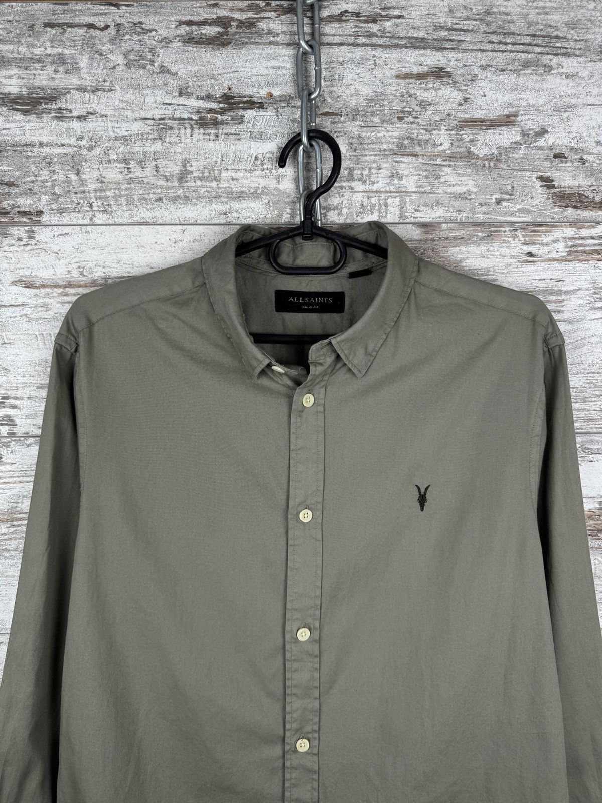 Allsaints × Japanese Brand Mens Vintage AllSaints redondo long sleeve shirts button up Size US M / EU 48-50 / 2 - 3 Thumbnail