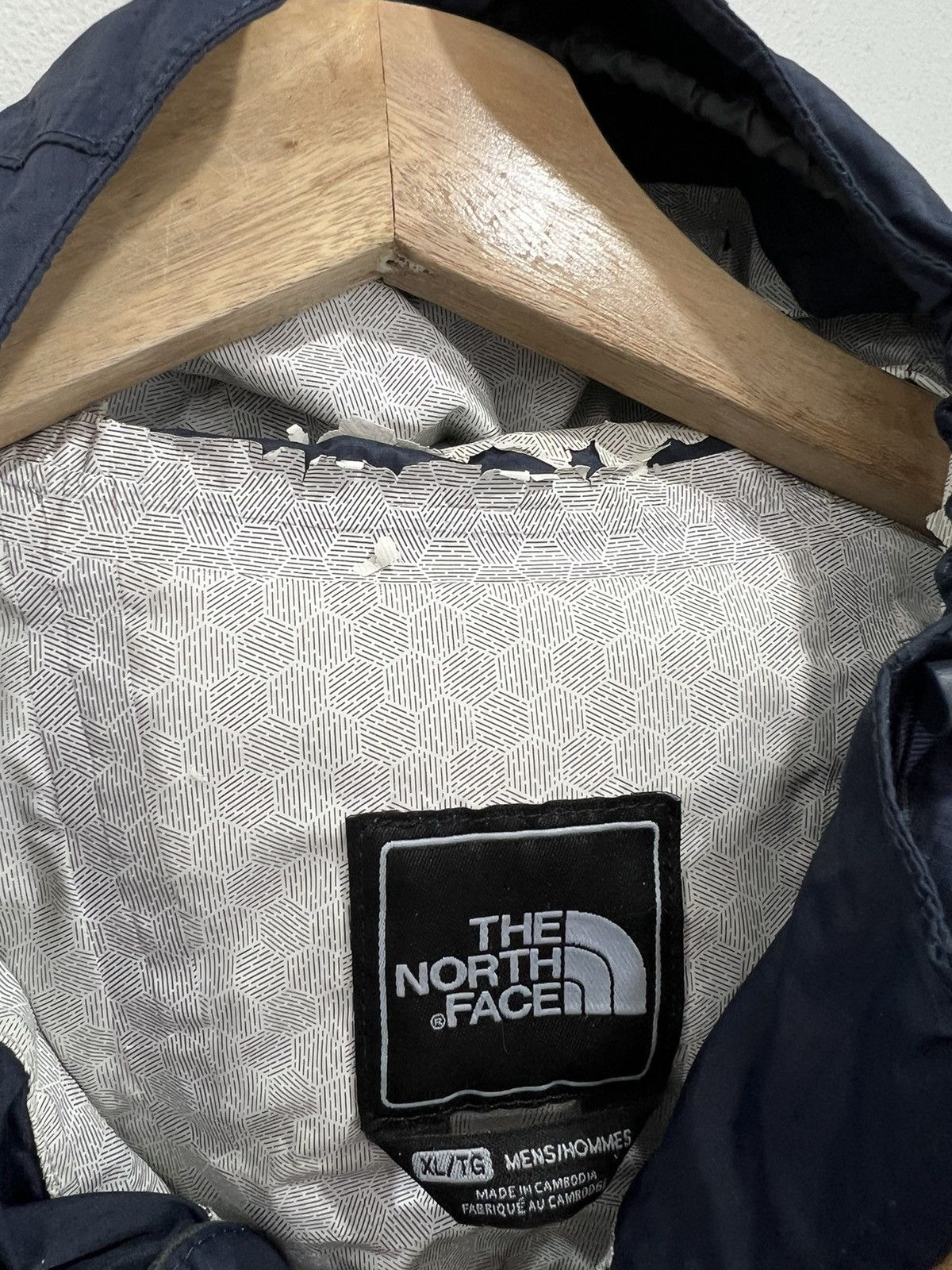 The North Face × Vintage North Face Two Tone Light Jacket Windbreaker Size US XL / EU 56 / 4 - 4 Thumbnail