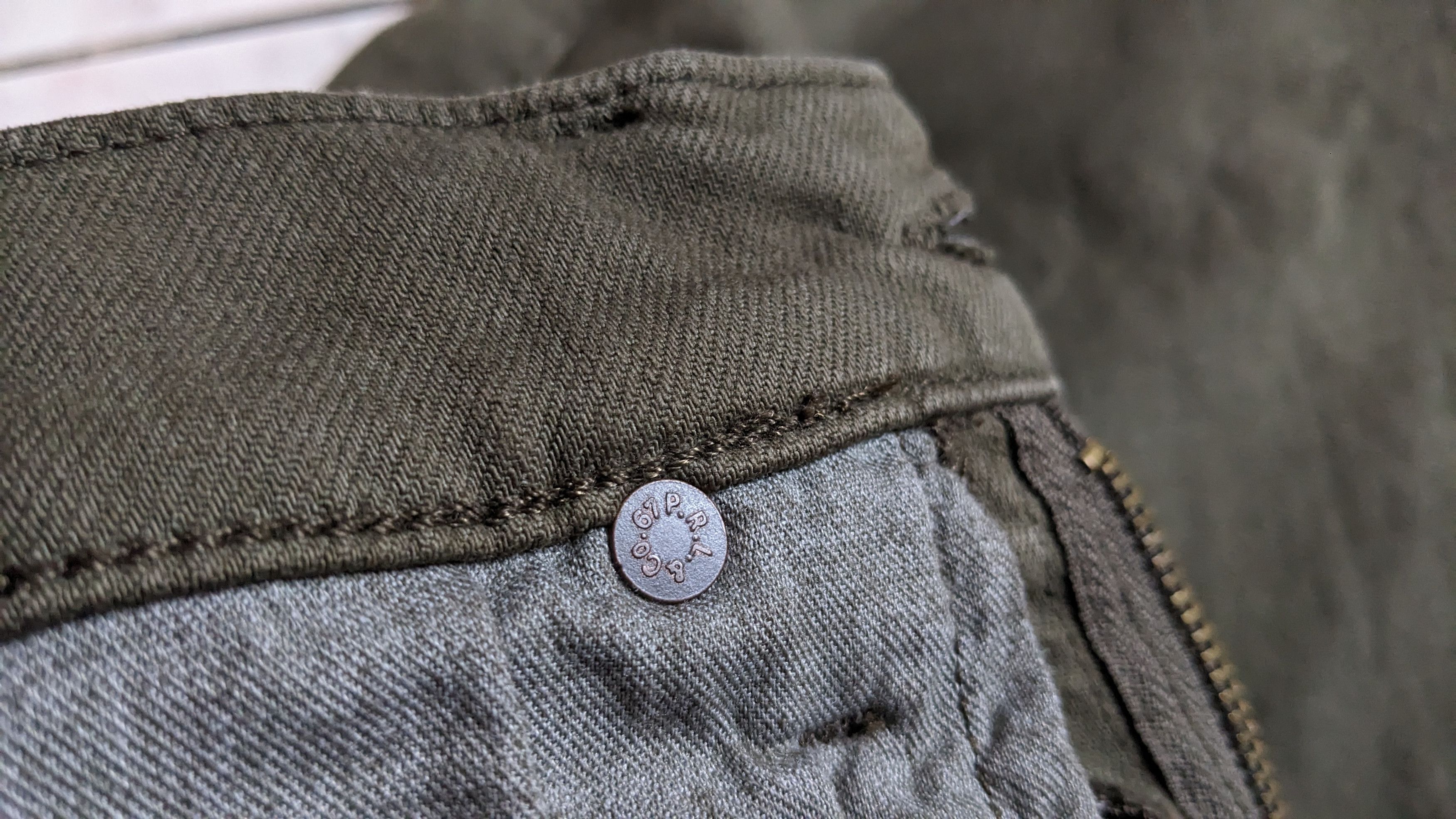 Polo Ralph Lauren Polo Ralph Lauren Men's Sullivan Stretch Jea Olive Green Size US 32 / EU 48 - 6 Thumbnail