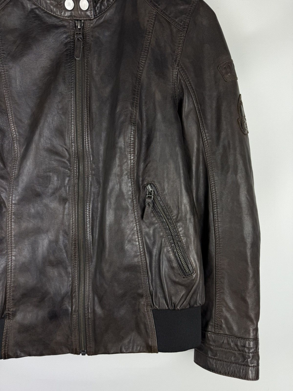 BMW BMW Motorrad Ladies Lamb Leather Motorcycle Jacket Size M Size M / US 6-8 / IT 42-44 - 6 Thumbnail